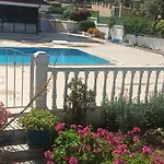 White With Pool , Garden ,balcony With Amazing Panorama *