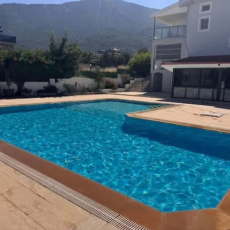 White With Pool , Garden ,balcony With Amazing Panorama Фетхие