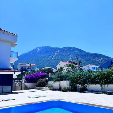 White With Pool , Garden ,balcony With Amazing Panorama Вилла *