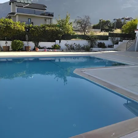 Villa White With Pool , Garden ,balcony With Amazing Panorama *