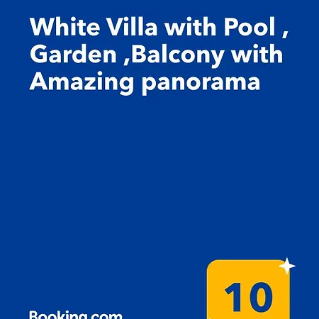 Вилла White With Pool , Garden ,balcony With Amazing Panorama Фетхие