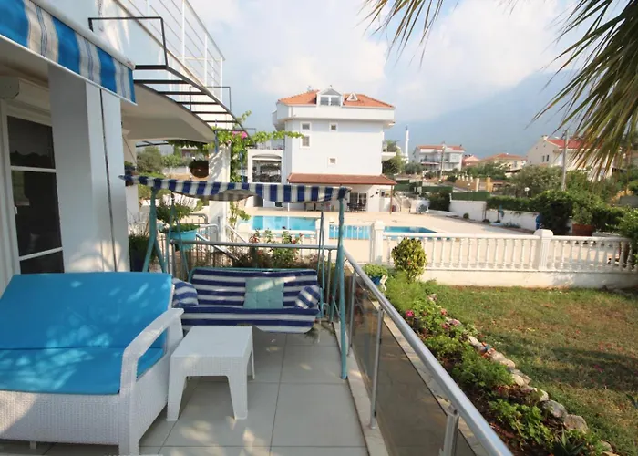 Villa White With Pool , Garden ,balcony With Amazing Panorama Fethiye