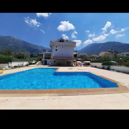 Villa White With Pool , Garden ,balcony With Amazing Panorama *