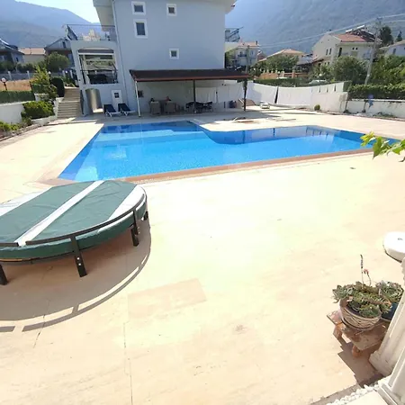 Villa White With Pool , Garden ,balcony With Amazing Panorama Fethiye