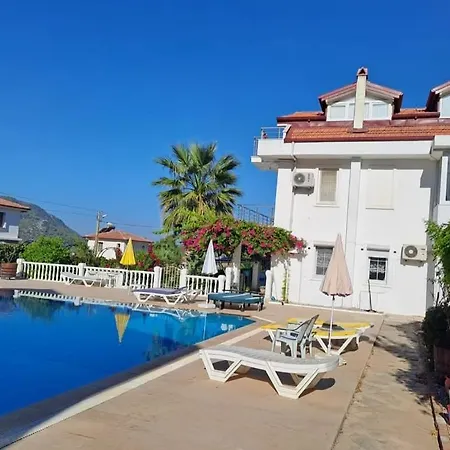White With Pool , Garden ,balcony With Amazing Panorama * Фетхие